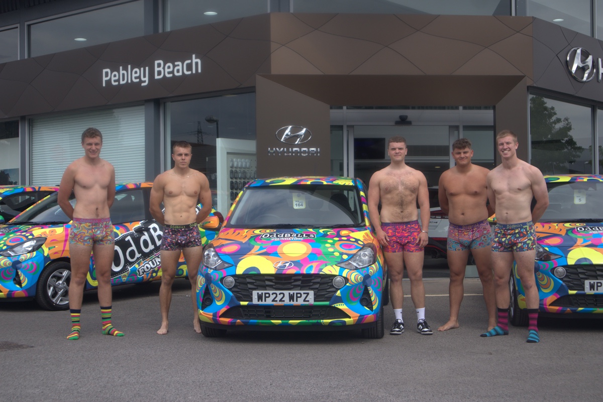 Young men strip to underwear for car handover at Pebley Beach - The  Business Magazine